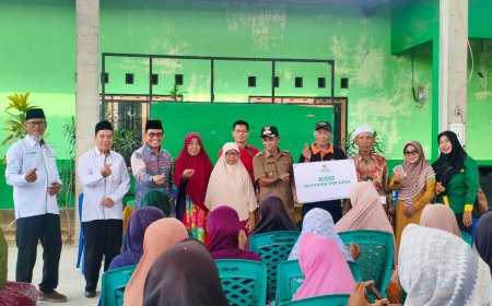 Dari Muzaki Untuk Mustahik, Program BAZNAS Sumbawa Makmur Sentuh 100 Warga Desa Penyaring
