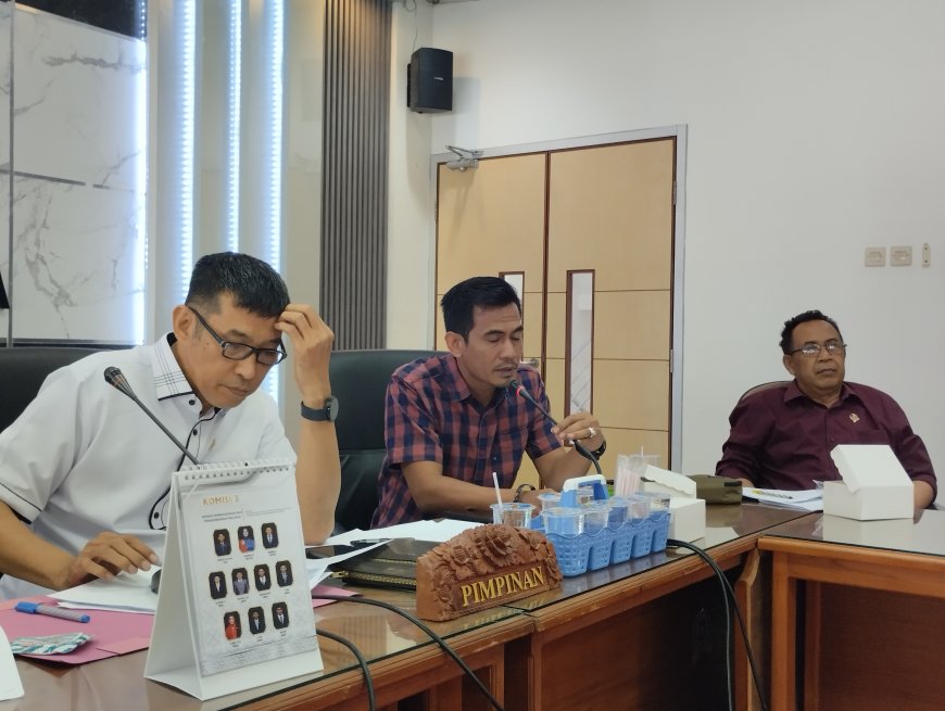 Komisi II DPRD Sumbawa Soroti Gagal Panen  dan Pengelolaan Air Bendungan Tiu Kulit