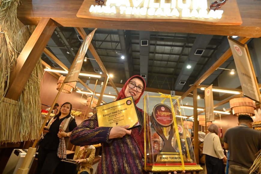 Raih Prestasi di Kriyanusa 2026, Ketua Dekranasda NTB Sinta M. Iqbal : Momentum dan Langkah Baru Menembus Pasar Global
