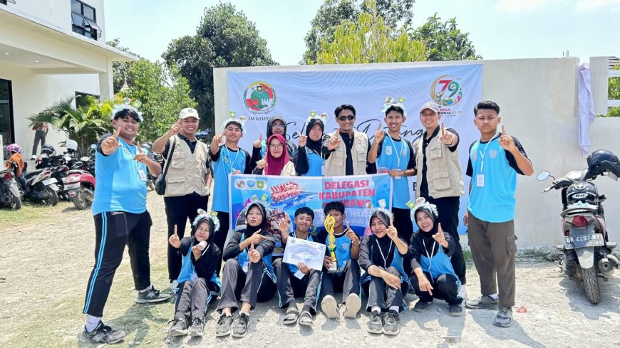 Puncak Harkop 79, Sumbawa Diwakili SMAN 3 Sumbawa Raih Juara 1 Kategori Kemah Bakti Koperasi