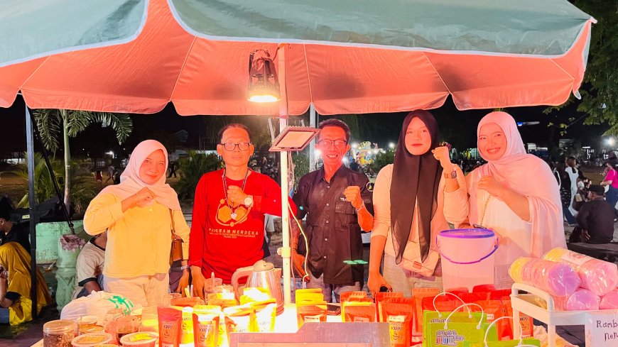 Dari Jawa ke CFN Sumbawa, Bapak Nanindra Bawa Kopi Unik dan Raup Rp15 Juta Sekali Event