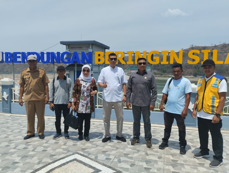 Komisi II DPRD Sumbawa Tinjau Bendungan Beringin Sila: Optimalisasi Operasional Bagi  Pasokan Air Pertanian dan Air Baku