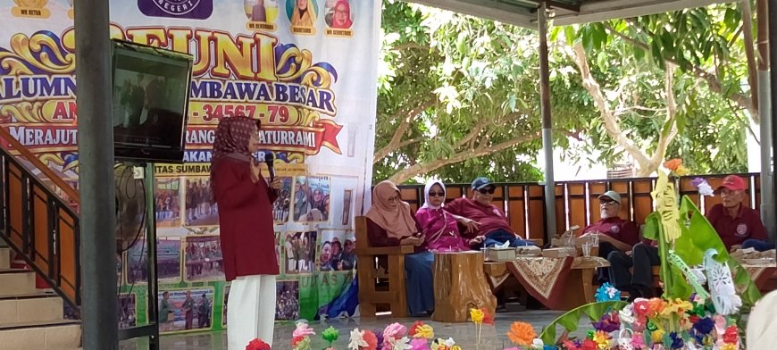 Merajut Kenangan, Merangkai Silaturahmi.Gelak Tawa dan Haru Warnai Reuni Lintas Angkatan SPGN Sumbawa Besar 1972–1979