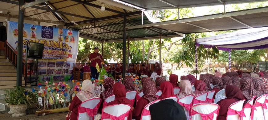 Merajut Kenangan, Merangkai Silaturahmi.Gelak Tawa dan Haru Warnai Reuni Lintas Angkatan SPGN Sumbawa Besar 1972–1979