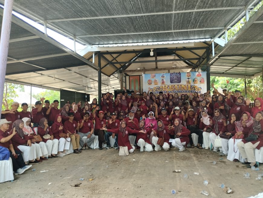 Merajut Kenangan, Merangkai Silaturahmi.Gelak Tawa dan Haru Warnai Reuni Lintas Angkatan SPGN Sumbawa Besar 1972–1979