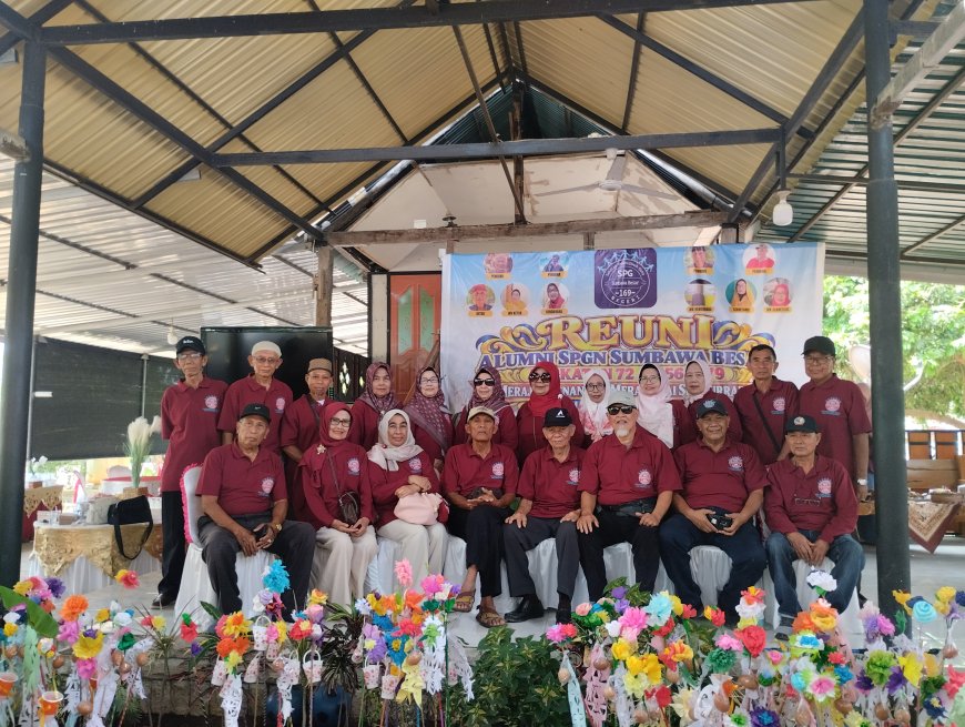 Merajut Kenangan, Merangkai Silaturahmi.Gelak Tawa dan Haru Warnai Reuni Lintas Angkatan SPGN Sumbawa Besar 1972–1979