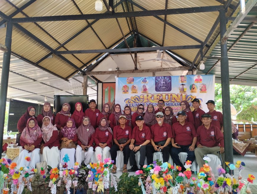 Merajut Kenangan, Merangkai Silaturahmi.Gelak Tawa dan Haru Warnai Reuni Lintas Angkatan SPGN Sumbawa Besar 1972–1979