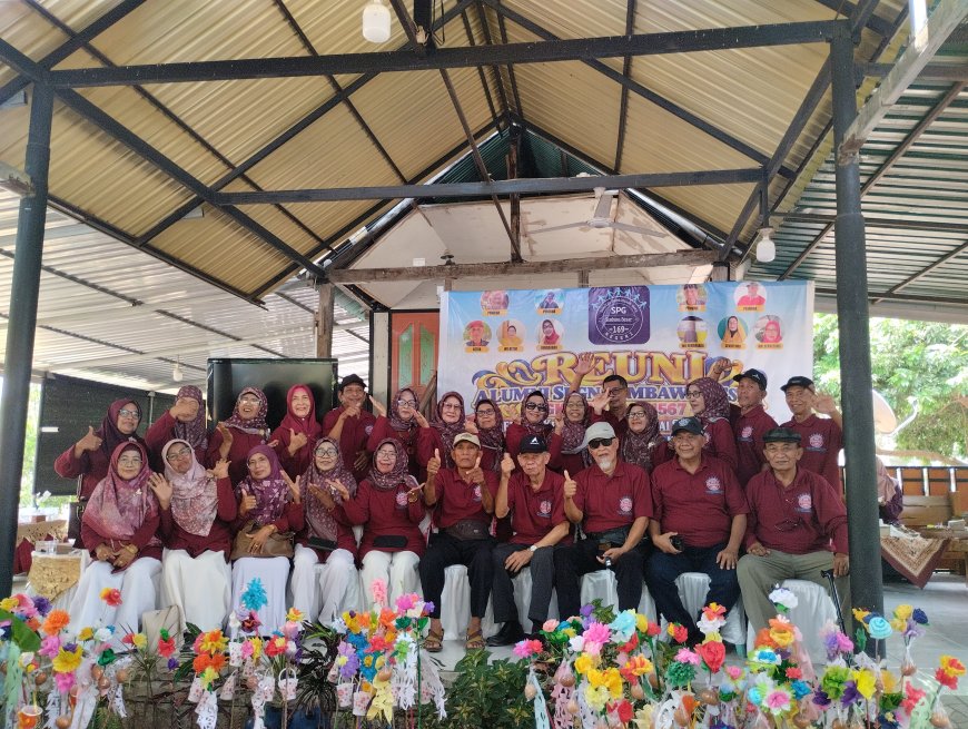 Merajut Kenangan, Merangkai Silaturahmi.Gelak Tawa dan Haru Warnai Reuni Lintas Angkatan SPGN Sumbawa Besar 1972–1979