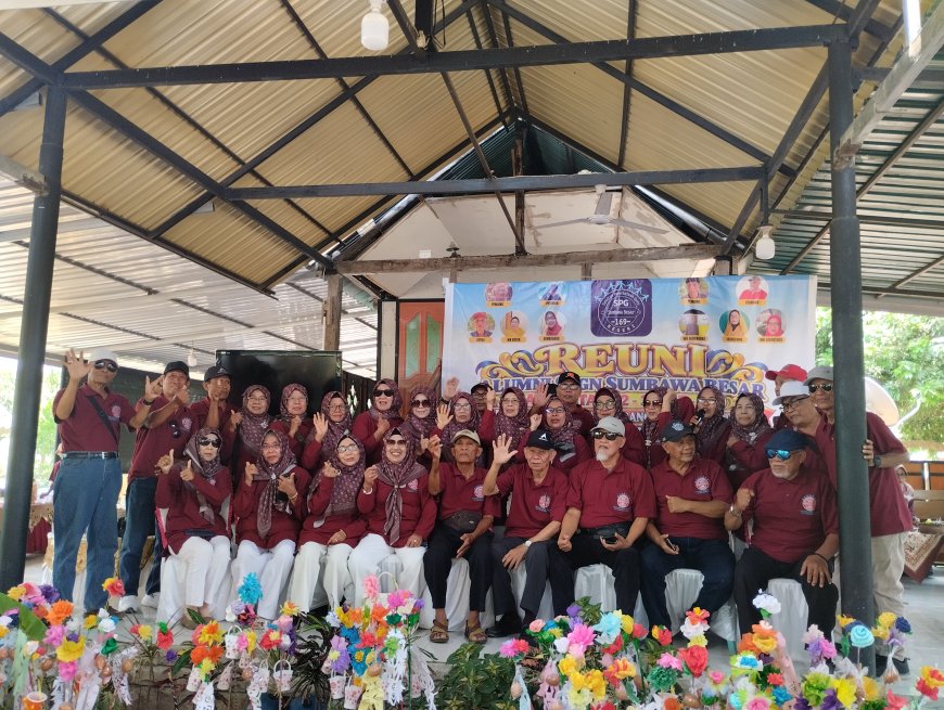 Merajut Kenangan, Merangkai Silaturahmi.Gelak Tawa dan Haru Warnai Reuni Lintas Angkatan SPGN Sumbawa Besar 1972–1979
