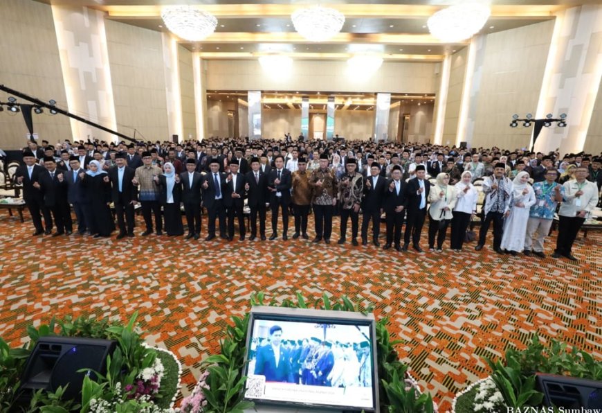 Pimpinan BAZNAS Kabupaten Sumbawa Ikuti Rakornas BAZNAS 2026 Di Jakarta, Perkuat Sinergi Dan Konsolidasi Zakat Nasional