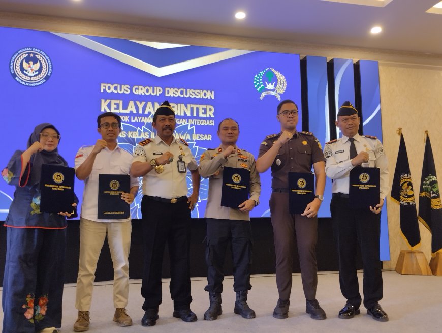 Perkuat Pembimbingan Klien Pemasyarakatan dan Ekonomi Berkelanjutan, Bapas Kelas II Sumbawa Besar Gandeng APH hingga UTS dalam FGD Kelayan Binter