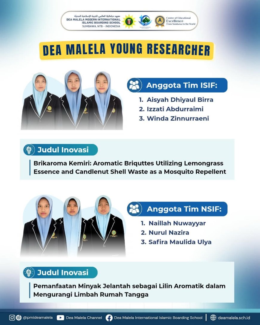 Tim SMA Dea Malela Raih Medali Perunggu pada Ajang ISIF & NSIF 2026 di Kampus Universitas Indonesia