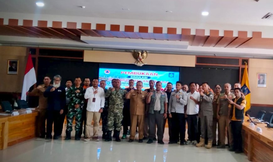 BPBD NTB Perkuat Kesiapsiagaan Gempa Bumi dan Tsunami melalui Simulasi Lintas Sektor