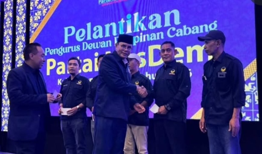 Optimisme Tatap Agenda Politik ke Depan, Jarot “Bakar” Semangat Pengurus DPC NasDem se-Kabupaten Sumbawa