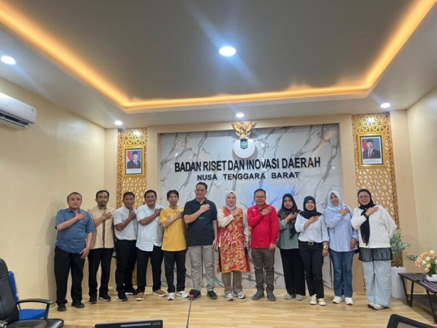 Dorong Inovasi Tenun dan Olah Limbah Jagung, Dekranasda Sumbawa Sambangi BRIDA NTB