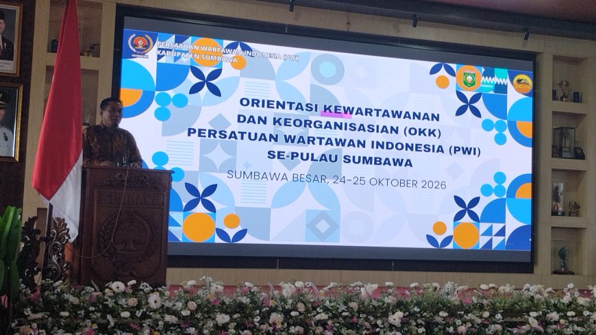 Tingkatkan Profesionalisme Jurnalis, PWI NTB Resmi Tutup Orientasi Kewartawanan dan Keorganisasian di Sumbawa