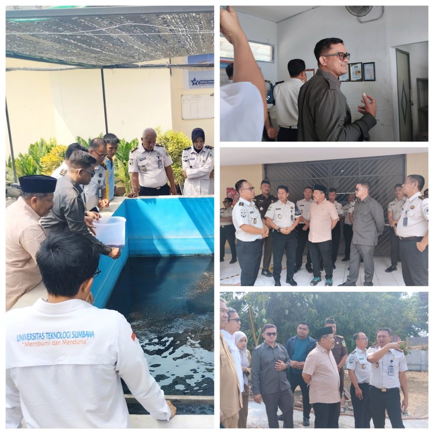 Sinergi Lintas Sektor dan Pendekatan Humanis: Pimpinan DPRD Sumbawa Apresiasi Gebrakan Bapas Kelas II Sumbawa Besar dan Kunjungan Kerja Komisi IV DPR RI di Lapas Sumbawa