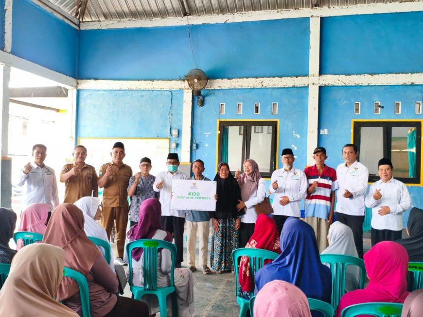 Ketua DPRD Sumbawa Apresiasi Kinerja BAZNAS Sumbawa Salurkan Bantuan Sampai ke Pelosok Desa Kepada Mustahik