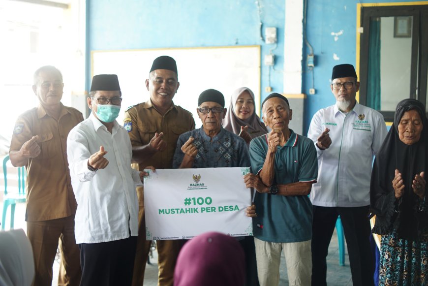 Ketua DPRD Sumbawa Apresiasi Kinerja BAZNAS Sumbawa Salurkan Bantuan Sampai ke Pelosok Desa Kepada Mustahik