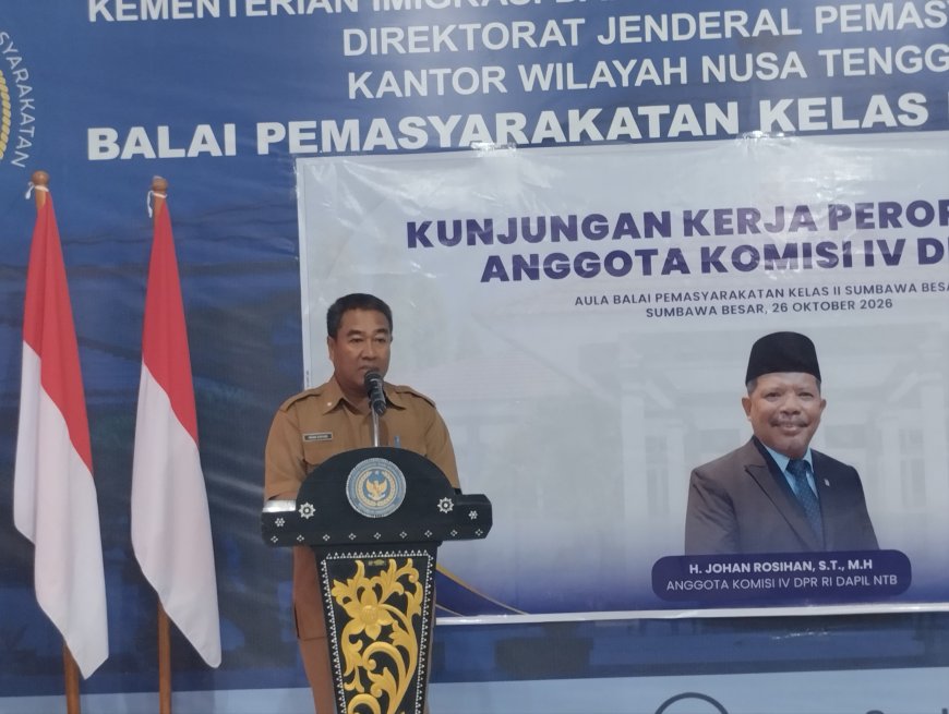 Dinsos Sumbawa Sinergi Bersama Bapas Kelas II Sumbawa Besar,  UTS dan DPR RI Dorong Pemberdayaan Ekonomi dan Pengentasan Stigma Eks Warga Binaan