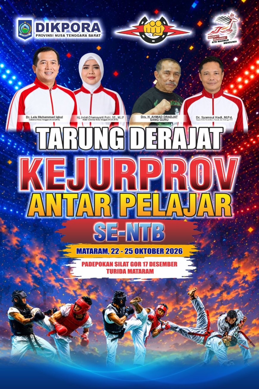 Membanggakan! Luna Maena Safitri, Atlet Boxer MAN 2 Sumbawa, Raih Medali Perak Kejurprov NTB 2026