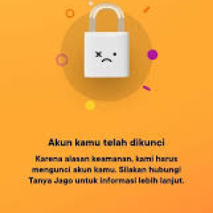 Cara buka kunci Bank jago terblokir 3 kali